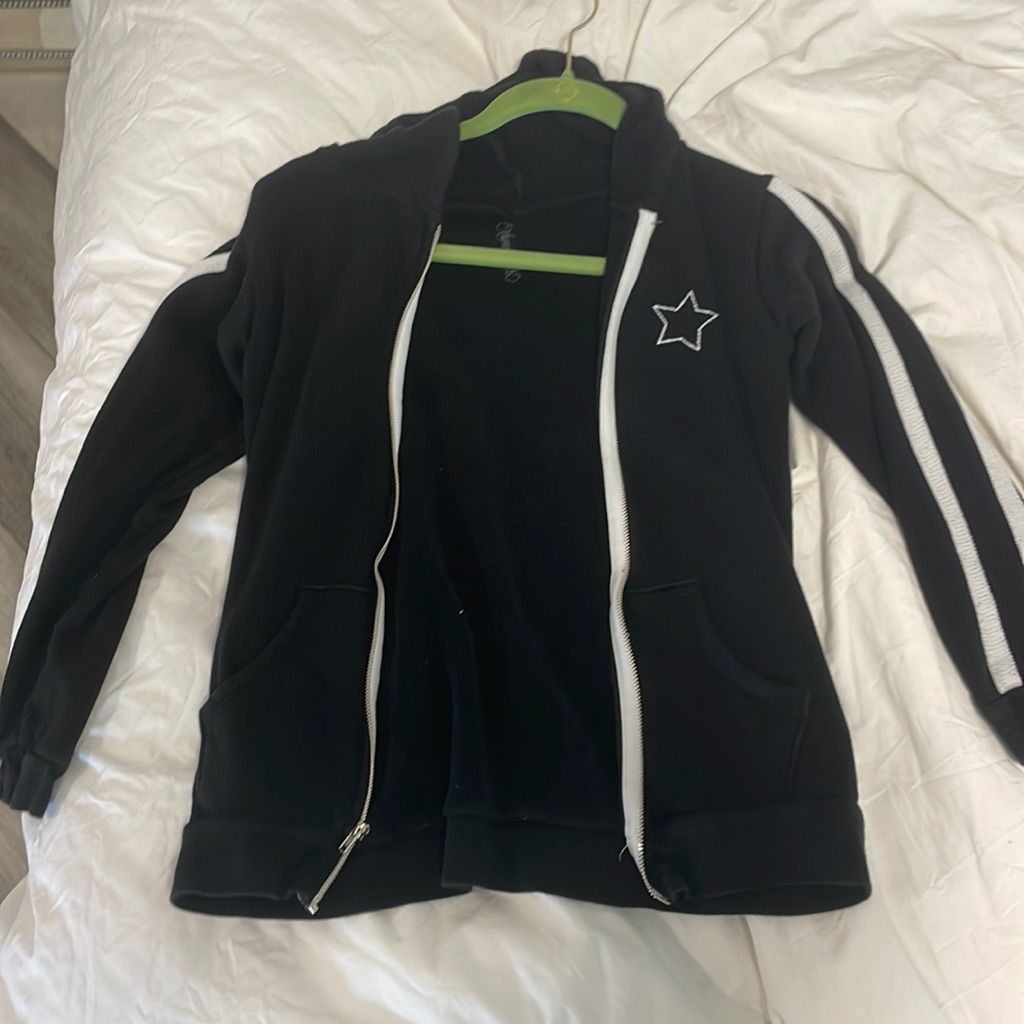 Lauren Moshi Juniors Sweatshirt Zip Up